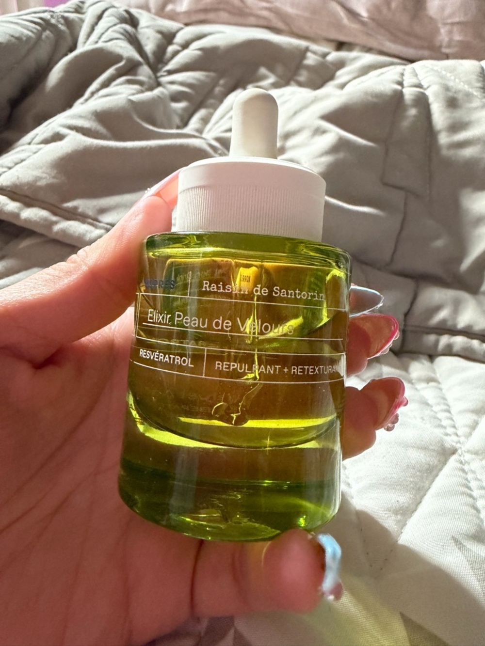 Korres Santorini Grape Velvet Skin Drink - Green and White - Picture 4 of 7